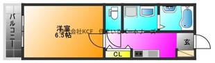 ユーコート櫛原の物件間取画像